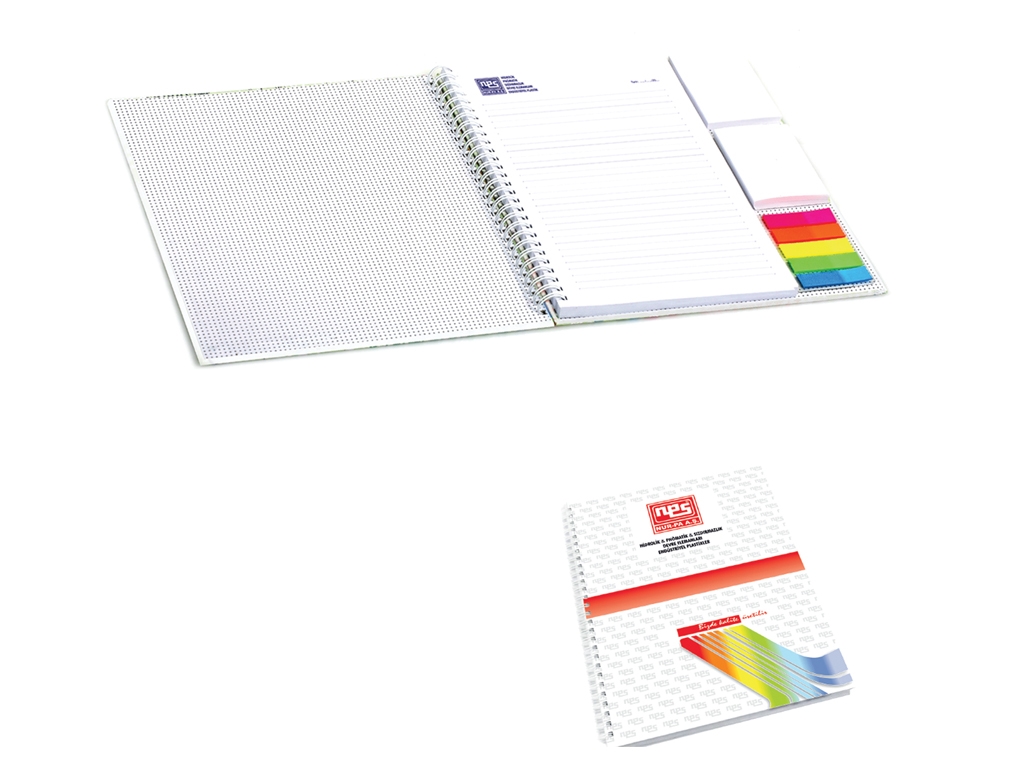 Kuşe Sıvama Kapak Defter